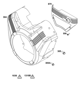 Part Location Diagram of 842129 Briggs and Stratton Cover-Carburetor